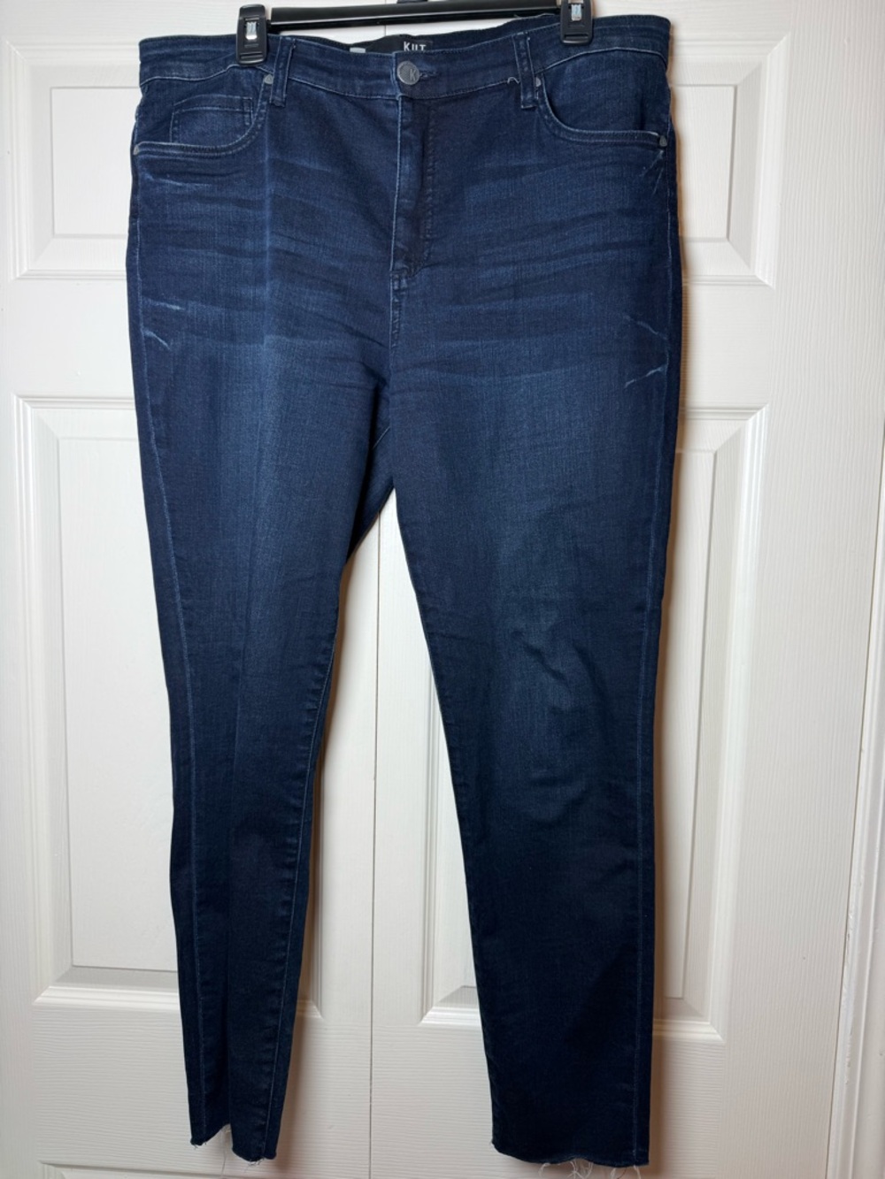 Kut From The Kloth High Rise Connie Fab Ab Ankle Skinny Denim Jeans Size 14